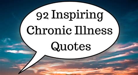92 Inspiring Chronic Illness Quotes Ellis Michaels