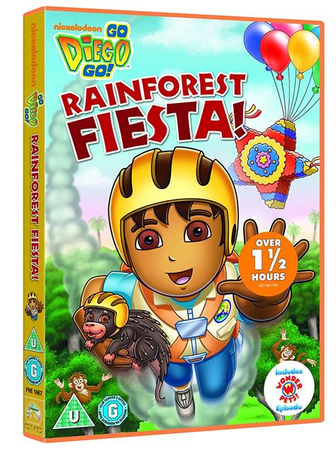 Go Diego Go Rainforest Fiesta Dvd Amazonde Dvd And Blu Ray