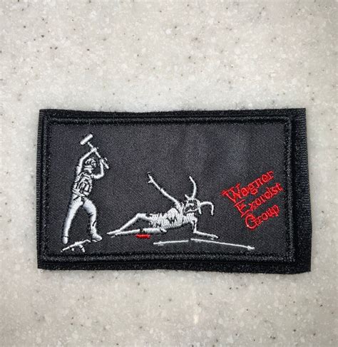 Pmc Wagner Exorcist Group Patch Russia Army Forward Etsy