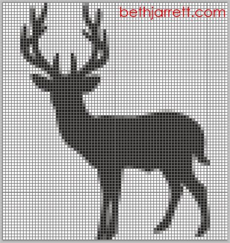 With over 200 designs, you'll find something here that is perfect for your next cross stitch project. Scraps of Five.: Craft: Deer Cross Stitch Pattern