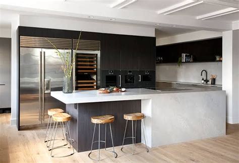 Lay out the first course of blocks as seen in layout 1. Airy Concrete - caesarstone (With images) | The block kitchen, Kitchen benchtops, Caesarstone ...