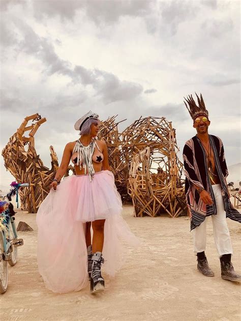 Burning Man Fashion Wildest Outfits From Desert Festival Photos Herald Sun