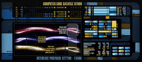 Lcars Screens Done For Star Trek Online These Were Used To Refresh