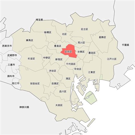 東京都文京区の地図 Map It マップ・イット