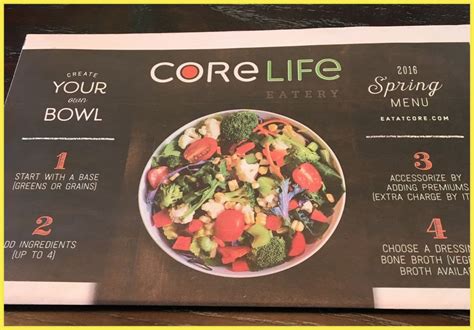 May 19 2016 Core Life Eatery In Webster Ny