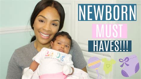 Neworn Must Haves First Time Mom Youtube