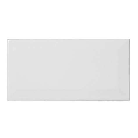 Trentie White Gloss Metro Ceramic Wall Tile Pack Of 40 L200mm W
