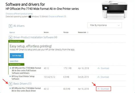 Download the file in the download section. DOWNLOAD Driver for HP Officejet Pro 7740 - Driver Easy