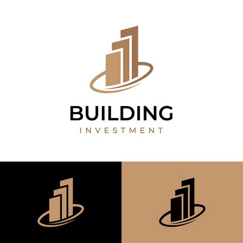 Building City Real Estate Logo Element Realty Property Investment Logo
