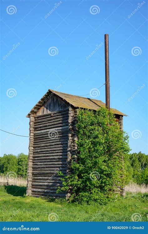 Old Rustic Water Tower Stock Image Image Of Siberia 90042029