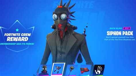 Fortnite Chaos Origins The Final Form Of Chaos Agent October Crew Pack Skin And Gameplay