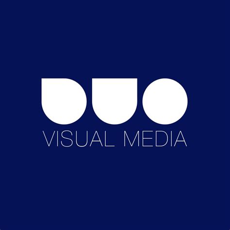 DUO Visual Media Logo | Visual media, Visual, Media logo