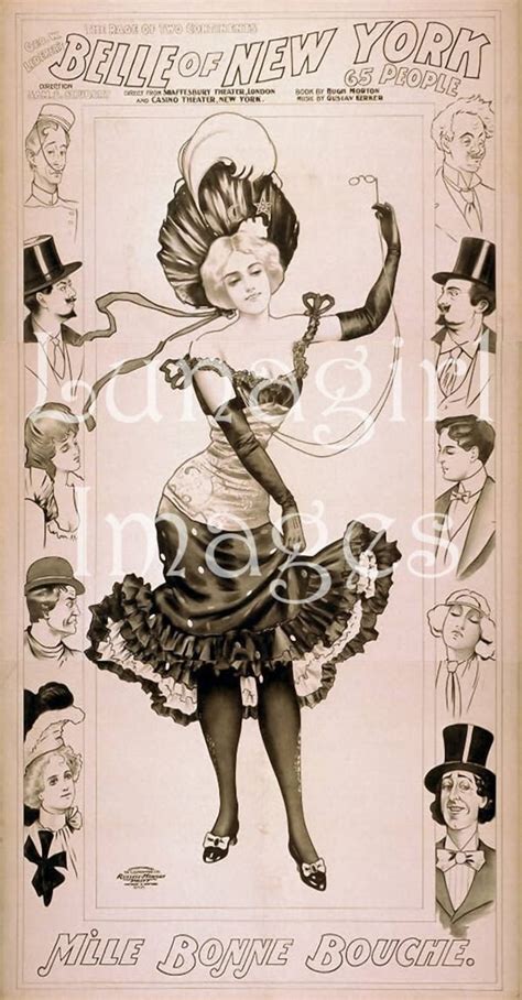 750 Vintage Theater Posters Burlesque Vaudeville Art Vintage Etsy