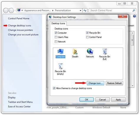 How To Change Program Icons In Windows 7 Photosinternet
