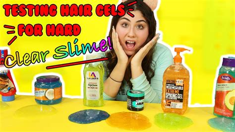Slime no glue easy with hair gel ! TRYING OUT HAIR GEL FOR HARD CLEAR SLIME PART 2 | fixing ...