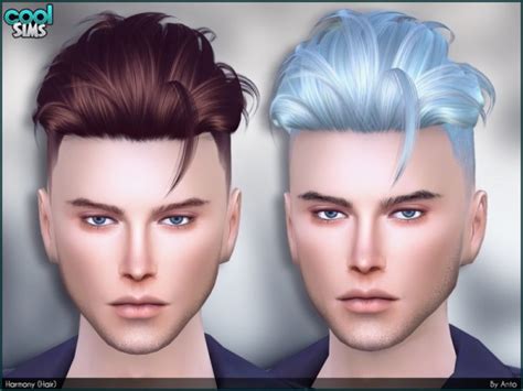 Sims 4 Hairs The Sims Resource Harmony Hair By Anto