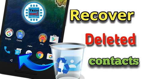 How To Recover Deleted Contact On Your Android Youtube