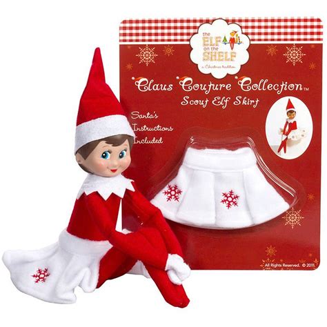 39 Elf On The Shelf Girl With White Skirt