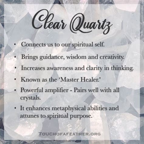 Clear Quartz Meaning Crystal Healing Stones Clear Quartz Crystal