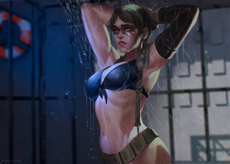 Wallpaper Cosplay Anime Metal Gear Solid Shower Comics Quiet Clothing Metal Gear Solid