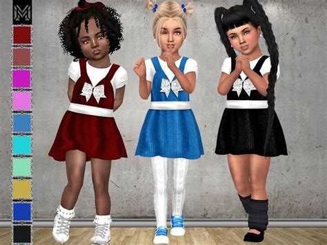 Dress For Toddler Girls Found In Tsr Category Sims 4