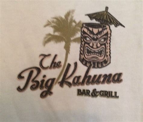 big kahuna bar and grill beachside paradise white adult… gem