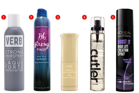 A Few Of The Best Volumizing Hair Products This Spring