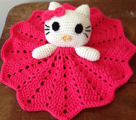 Hello Kitty Lovey Crochet Lovey Free Pattern Crochet Baby Irish
