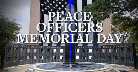 National Peace Officers Memorial Day Observed Ksst Radio