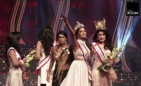 Mrs Sri Lanka Winner With Head Injuries After Jealous Rival Removes
