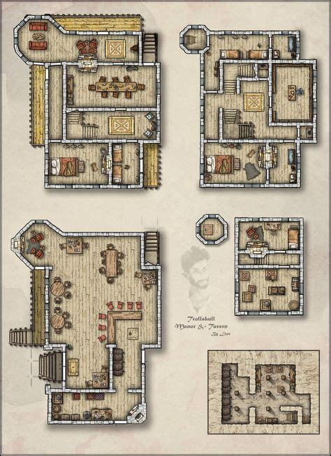 Trollskull Manor Tavern Album On Imgur Fantasy City Map Fantasy