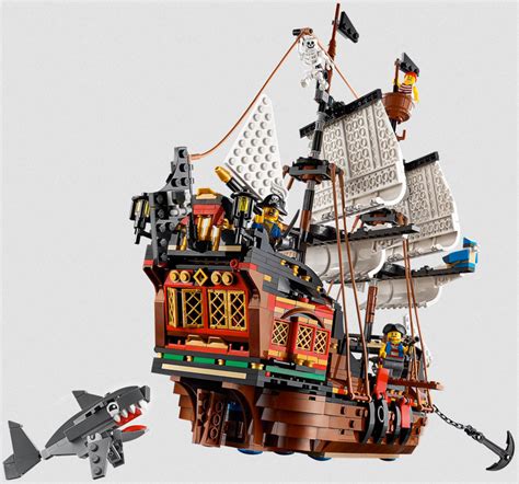 The set is slated for a june 1 release, but the final price has yet to be revealed, but we will update this review. Lego Creator 31109 - Galeone dei pirati - Mattoncini.net
