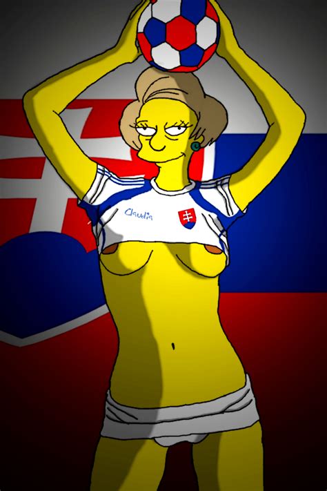 Rule 34 Bad Anatomy Ball Breasts Claudia R Clothes Color Edna Krabappel Female Female Only