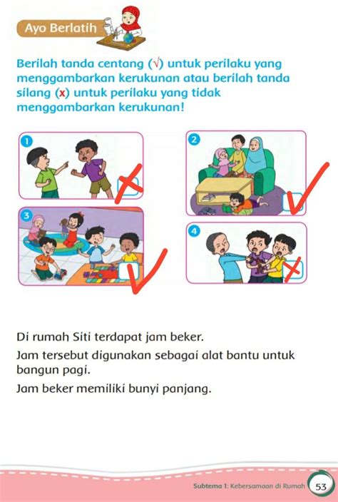 Kunci Jawaban Buku Tema 1 Kelas 5