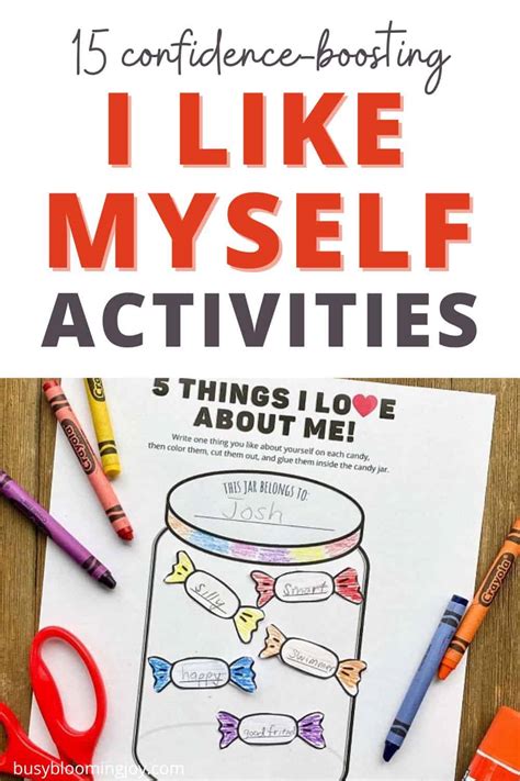 15 I Like Myself Activities For Preschoolers Free Worksheet