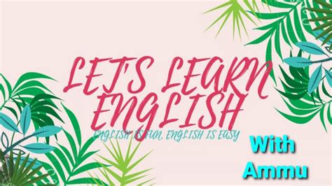 Lets Learn English Episode 2 Common Good Phrases In English