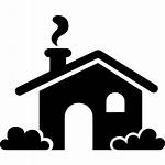 Silhouette Clipart Icon Svg Houses Icons Vector