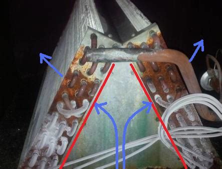 Evaporator coils freezing up, they probabl. Inside evaporator coil freezing.. partially - DoItYourself ...