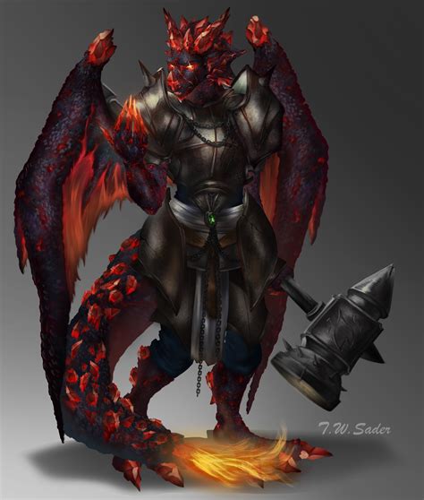 Crystal Dragonborn Commission By Tw Sader Rimaginarydragons