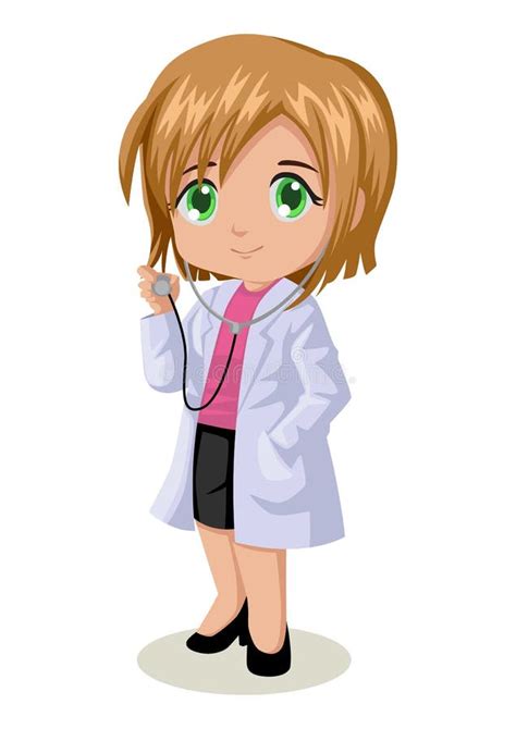Female Doctor Stock Vector Image Of Clinic People Character 42488590