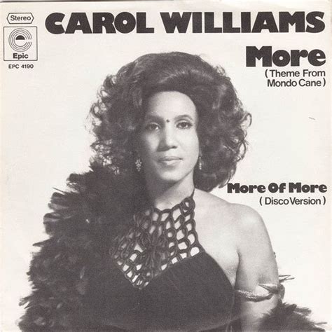 Carol Williams More Vinyl 7 Carole Williams Vinyl