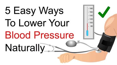 5 Easy Ways To Lower Your Blood Pressure Naturally