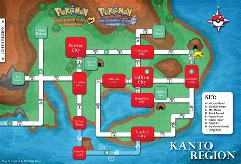 Kanto Map Using This For My Where Is Your Ra Board