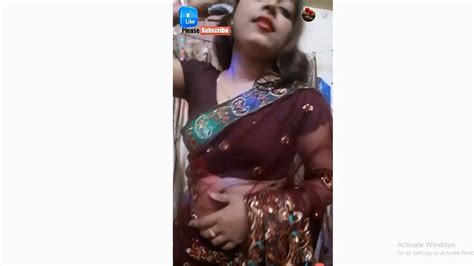 Imo Video Call Recording Bhabhi Dance Red Saree Chat Hot 2021 Youtube