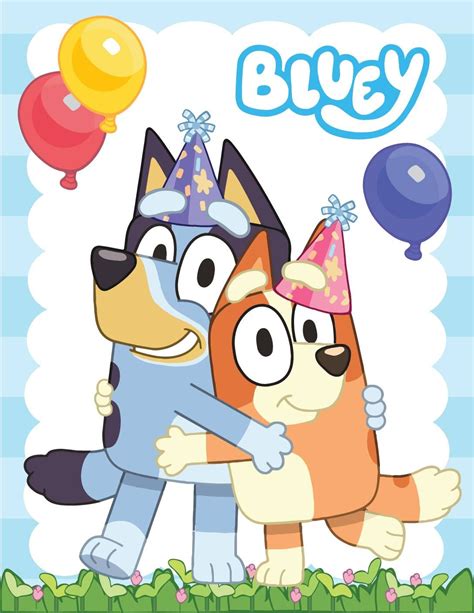 Wall Picture 2 Bluey 2nd Birthday Party Themes Kids Birthday Kids