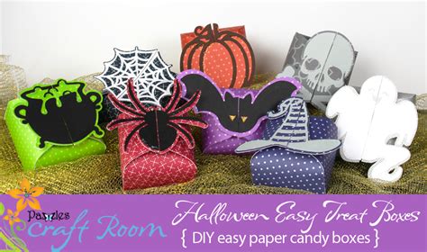 Easy Halloween Treat Boxes Instant Svg Download
