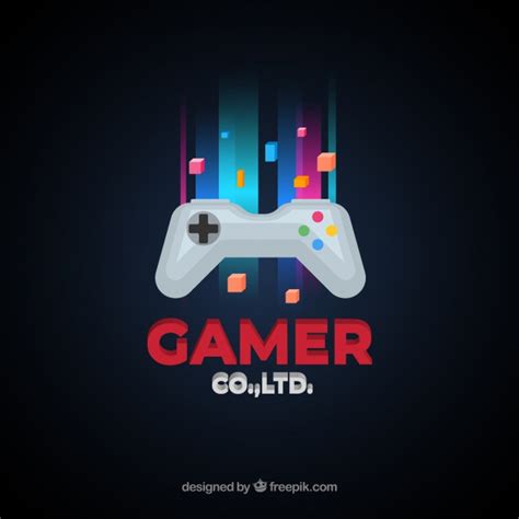 Instantly see unique video logo ideas for free. Modello di logo del videogioco con joystick | Scaricare vettori gratis