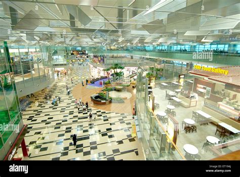 Singapore Changi Airport Interior Changi Airport Interior Singapore