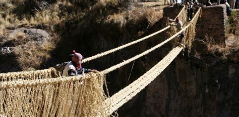 Keshwa Chaca El Puente Colgante Inca Que Renace Cada Año