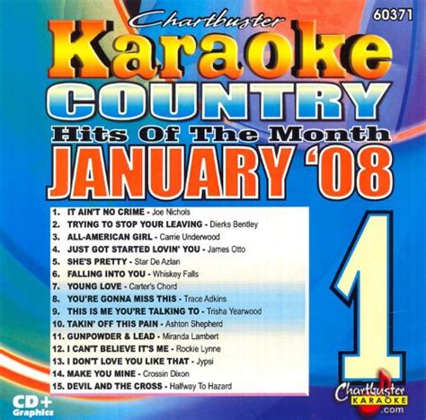 best buy chartbuster karaoke january 2008 country hits [cd]